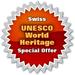 Enjoy free guides & discounts in Switzerland’s 11 UNESCO World Heritage sites with a Swiss Travel Pass or Travel Pass Flex!