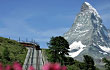 Gornergrat — The Matterhorn Railway, Zermatt.